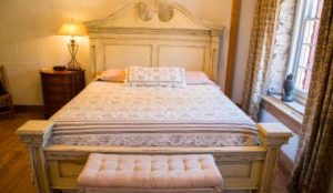 The French Colonial Suite of Boone's Colonial Inn in St Charles MO | Providing luxury and comfort in a historic colonial inn.